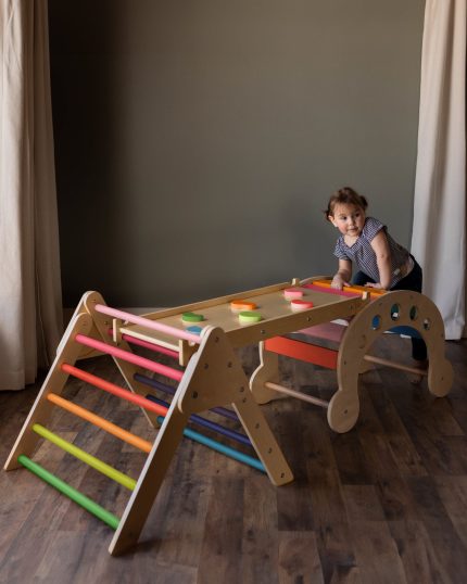 Cassarokids Large Waldorf Climbing Playset