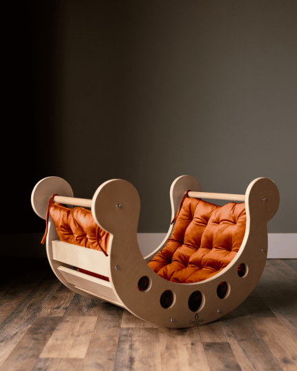 LargeWaldorfRockerwithRods rust